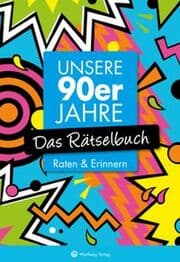 Cover von Unsere 90er Jahre - Das Rätselbuch