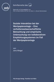 Cover von Soziale Interaktion bei der Wertpapieranlage