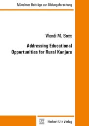 Cover von Addressing Educational Opportunities for Rural Kanjars