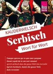 Cover von Reise Know-How Sprachführer Serbisch - Wort für Wort