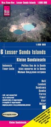 Cover von Landkarte Kleine Sundainseln/Lesser Sunda Islands (1:800.000) - Bali, Lombok, Sumbawa, Sumba, Flores, Timor, Alor, Wetar - Karte Indonesien 6