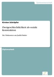 Cover von Zweigeschlechtlichkeit als soziale Konstruktion