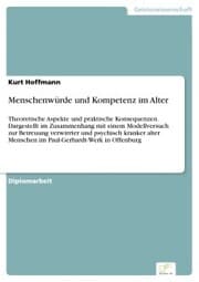 Cover von Menschenwürde und Kompetenz im Alter