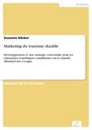 Cover von Marketing du tourisme durable
