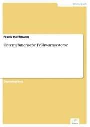 Cover von Unternehmerische Frühwarnsysteme