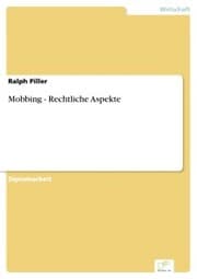 Cover von Mobbing - Rechtliche Aspekte