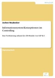 Cover von Informationssystem-Konzeptionen im Controlling