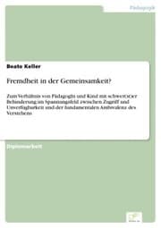 Cover von Fremdheit in der Gemeinsamkeit?