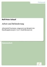 Cover von Arbeit und Behinderung