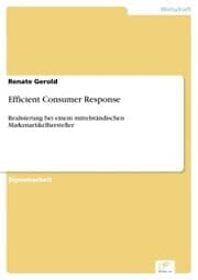 Cover von Efficient Consumer Response