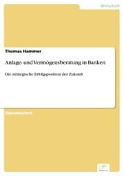Cover von Anlage- und Vermögensberatung in Banken
