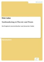 Cover von Stadtmarketing in Theorie und Praxis