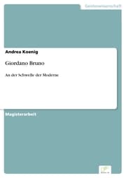 Cover von Giordano Bruno