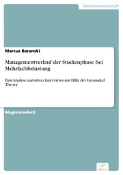 Cover von Managementverlauf der Studienphase bei Mehrfachbelastung
