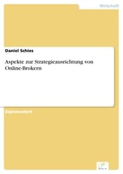Cover von Aspekte zur Strategieausrichtung von Online-Brokern