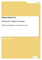 Cover von Mezzanine Capital in Europe