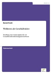 Cover von Wellness als Geschäftsidee