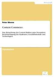 Cover von Content Commerce