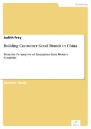 Cover von Building Consumer Good Brands in China