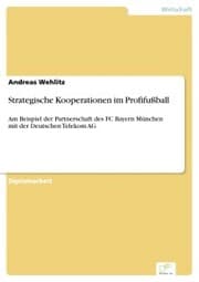 Cover von Strategische Kooperationen im Profifußball