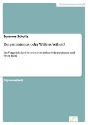 Cover von Determinismus oder Willensfreiheit?