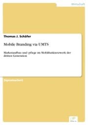 Cover von Mobile Branding via UMTS