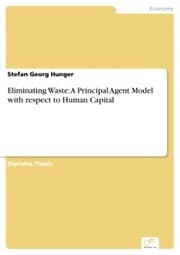 Cover von Eliminating Waste: A Principal Agent Model with respect to Human Capital