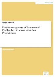 Cover von Projektmanagement - Chancen und Problembereiche von virtuellen Projektteams