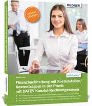 Cover von Finanzbuchhaltung mit Kostenstellen/Kostenträgern in der Praxis mit DATEV Kanzlei-Rechnungswesen