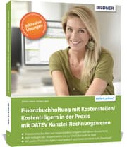 Cover von Finanzbuchhaltung mit Kostenstellen/Kostenträgern in der Praxis mit DATEV Kanzlei-Rechnungswesen