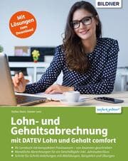 Cover von Lohn- und Gehaltsabrechnung 2022 mit DATEV Lohn und Gehalt comfort