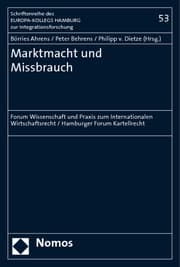 Cover von Marktmacht und Missbrauch