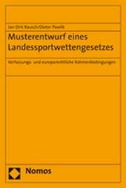 Cover von Musterentwurf eines Landessportwettengesetzes