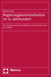 Cover von Regierungskommunikation im 21. Jahrhundert