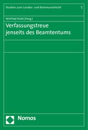 Cover von Verfassungstreue jenseits des Beamtentums