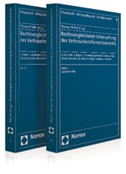 Cover von Rechtsvergleichende Untersuchung des Verbraucherinformationsrechts