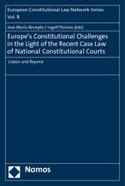 Cover von Europe's Constitutional Challenges in the Light of the Recent Case Law of National Constitutional Courts