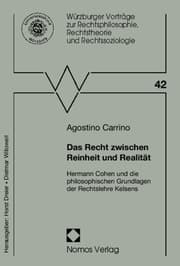 Cover von Das Recht zwischen Reinheit und Realität