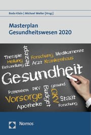 Cover von Masterplan Gesundheitswesen 2020