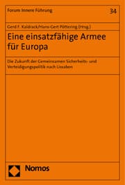 Cover von Eine einsatzfähige Armee für Europa
