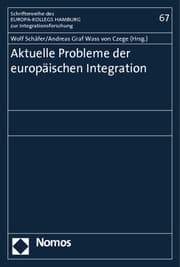 Cover von Aktuelle Probleme der europäischen Integration