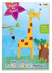 Cover von Mein erstes Punkt-zu-Punkt-Malbuch Stufe 1