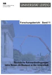 Cover von Rechtliche Rahmenbedingungen beim Bauen im Bestand in der Innenstadt