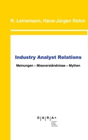 Cover von Industry Analyst Relations
