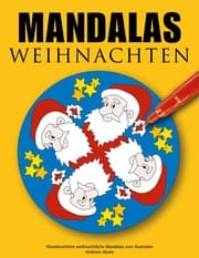 Cover von Mandalas Weihnachten