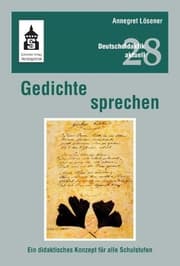 Cover von Gedichte sprechen
