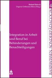 Cover von Integration in Arbeit und Beruf bei Behinderungen und Benachteiligungen