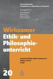 Cover von Wirksamer Ethik- und Philosophieunterricht