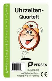 Cover von Uhrzeiten-Quartett