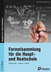 Cover von Formelsammlung für die Haupt- und Realschule